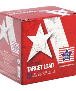 Star and Stripes Target Load Shotshells 20ga 2-3/4" 7/8oz #8 1200 fps 25/ct
