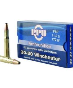 PPU Rifle Ammunition .30-30 Win 170 gr SP 2390 fps 20/ct