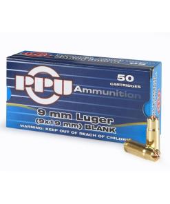 PPU Blanks 9mm Luger 50/ct