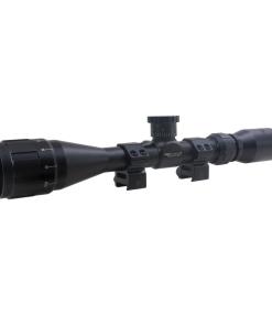 BSA Sweet .17 3-9x40mm Adjustable Objective Rifle Scope SFP 30/30 Reticle Non Illuminated Black with Dovetail Rings Blister