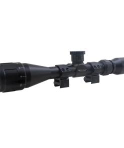 BSA Sweet .22 3-9x40mm Adjustable Objective Rifle Scope SFP 30/30 Duplex Reticle Non Illuminated Black with Dovetail Rings Blister