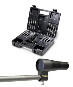 BSA Boresighter with 15 Arbors and Hard Case