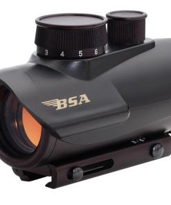 BSA Illuminated Red Dot Sight 1x30mm 5 MOA Red Dot - Black