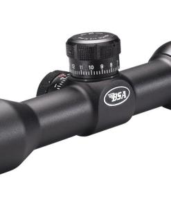 BSA Tactical Weapon Rifle Scope - 4x30mm Mil-Dot 23-10.4' 4" Matte