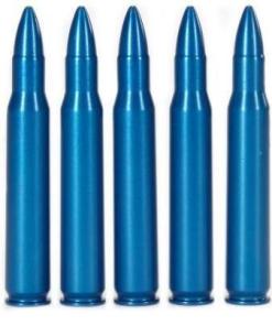 A-Zoom Aluminum Snap Caps .30-06 Blue 5/pk