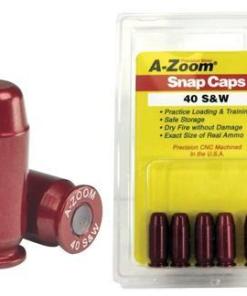 A-Zoom Metal Snap Caps .40 S&W 5/ct