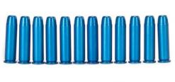 A-Zoom Aluminum Snap Caps .357 Mag Blue 12/pk