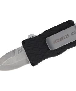 Schrade Uproar Tactical Mini D/A OTF Knife 1 9/10" Blade Black