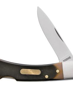 Old Timer Bearhead Folding Knife 3" Blade Black