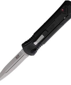 Smith & Wesson M&P Assisted OTF Knife 3-1/2" Spear Point Blade Black