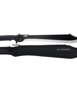 Schrade Decimate Sawback Machete 14" Blade Black