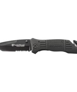 Smith & Wesson Extreme Ops Drop Point Folding Knife 3.3" Blade Black