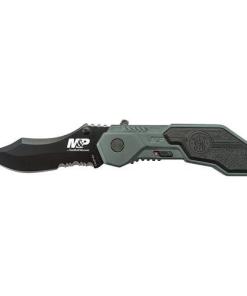 Smith & Wesson M&P M.A.G.I.C. Assisted Opening Clip Point Folding Knife 2 9/10" Blade Blue