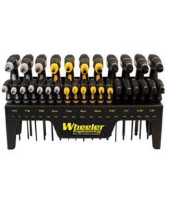 Wheeler Engineering SAE/Metric/Hex/Torx P-Handle Driver Set 30 pc