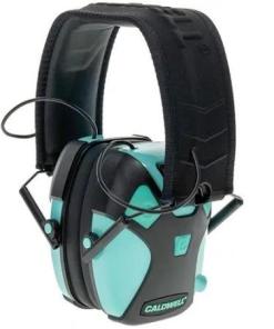 Caldwell E-Max Pro 23db Electronic Earmuffs-Aqua