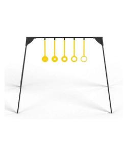 Caldwell AR500 Rimfire KYL Ring Challenge Target Yellow