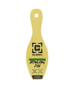 Caldwell AR500 1/4'' Rimfire/Handgun Bowling Pin Target Yellow