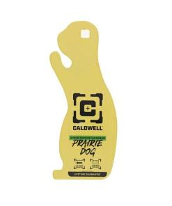 Caldwell AR500 1/4'' Rimfire/Handgun Prairie Dog Target Yellow