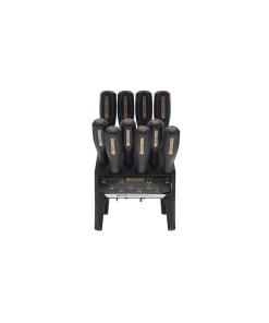 Wheeler 10 Piece SAE Hex Benchtop Screwdriver Set Black