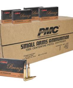 PMC Bronze Rifle Ammunition .223 Rem 55 gr FMJ 2900 fps 1000/ct