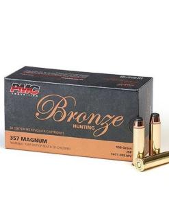 PMC Bronze Handgun Ammunition .357 Mag 158 gr JSP 1471 fps 50/ct