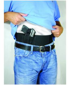 Concealed Carry Belly Band- BLACK waist size 36 to 44"