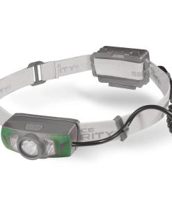 Police Security Flashlights Twin Power LED Headlamp 550 Lumens White Grey