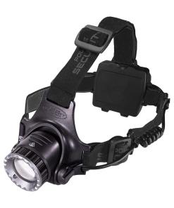 Police Security Flashlights Long Throw Headlamp 500 Lumens Black