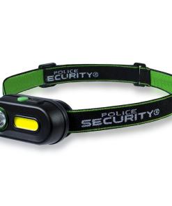 Police Security Flashlights Colt-R Rechargeable Headlamp 400 Lumens Black