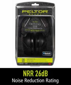 Peltor Sport Tactical 500 Electronic Ear Muffs 26dB Black