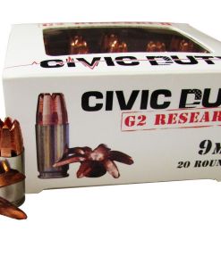 G2 Research Civic Duty Handgun Ammunition 9mm Luger