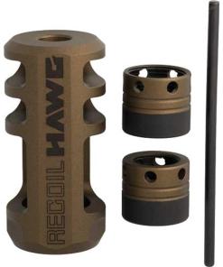 Browning Recoil Hawg Std. Muzzle Brake Smoked Bronze 5/8x24 and 1/2x28