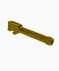 Rival Arms V1 Threaded Gold Barrel for Glock Model 19 Gen3/4