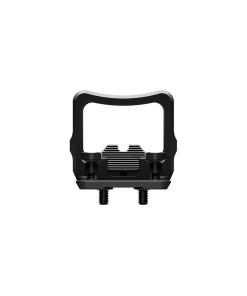 Radian Weapons Guardian+Six Combo Optic Guard & BackUp Iron Sights for Glock MOS Trijicon RMR Black