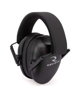 Radians Lowset Youth Passive Ear Muff 21dB Black