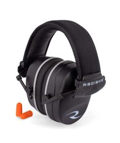Radians R2500 Passive Earmuff 37dB Black with 2 Ear Plugs