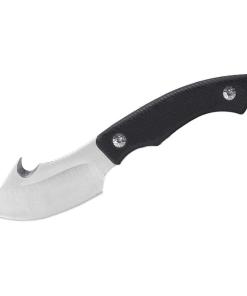 ABKT Elite Grunt Fixed Knife 3" Guthook Blade Black