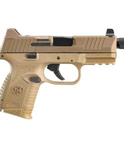 FN 509 Compact Tactical Handgun 9mm Luger 10rd Magazines (2) 4.32" Barrel FDE
