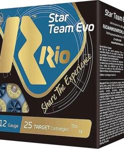 Rio Star Team EVO 28 Low Recoil Shotshells 12ga 2-3/4" 1oz 1135fps #8 25/ct