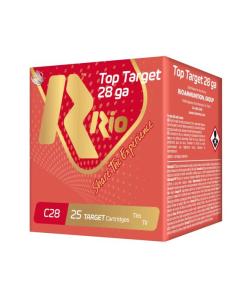 Rio Top Target Shotshells 28ga 2-3/4" 3/4oz 1300 fps #7.5 25/ct