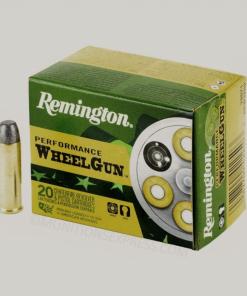 Remington Performance WheelGun Handgun Ammunition 32 H&R Mag 95gr LSWC 1020 fps 20/ct