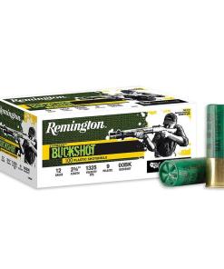 Remington Express Buckshot Shotshells 12ga 2-3/4" 9 plts #00 1325 fps 100/ct