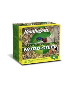Remington Nitro-Steel High-Velocity Shotshells 20ga 3 in 1 oz #4 1400 fps 25/ct