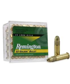 Remington Golden Bullet Rimfire Ammunition .22 LR 36 gr HP 1280 fps 100/ct