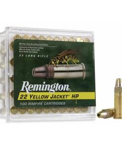 Remington .22 Yellow Jacket Rimfire Ammunition .22 LR 33 gr TCHP 1500 fps 100/ct