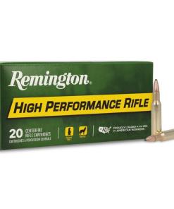 Remington Rifle Ammunition .22-250 Rem 55 gr PSP 3680 fps 20/ct