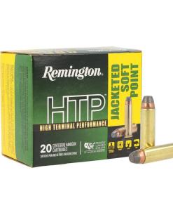 Remington HTP Handgun Ammunition .44 Rem Mag 240gr JSP 1180 fps 20/ct