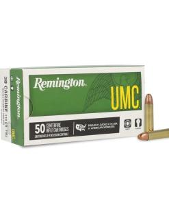 Remington UMC Rifle Ammunition .30 Carbine 110 gr FMJ 1990 fps 50/ct