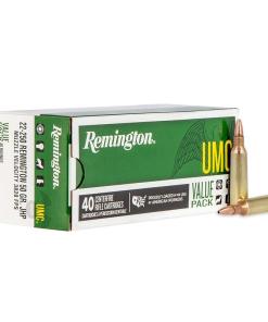 Remington UMC Rifle Ammunition .22-250 Rem 45 gr JHP 4000 fps 40/ct