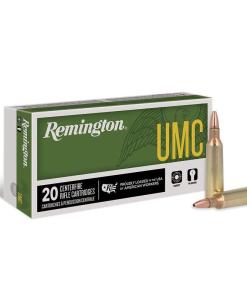 Remington UMC Rifle Ammunition .22-250 Rem 50 gr JHP 3820 fps 20/ct